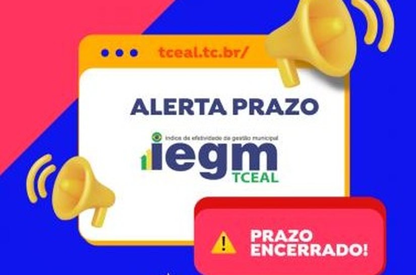 O prazo de envio do questionário IEGM encerrou