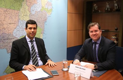 Em audiência, ministro do Turismo Marx Beltrão confirma reunião na AMA 