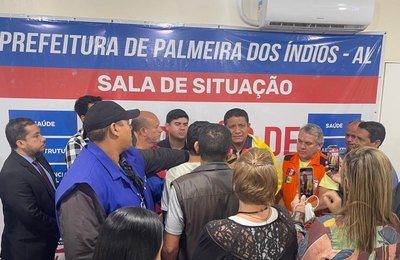 Prefeitura de Palmeira cancela festejos juninos devido às fortes chuvas