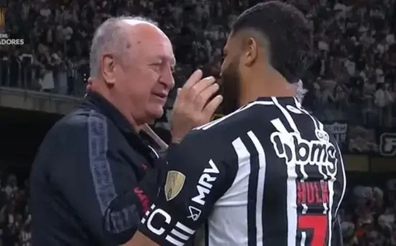 Com Felipão e Hulk expulsos, o Atlético-MG vacila e cede empate ao América-MG