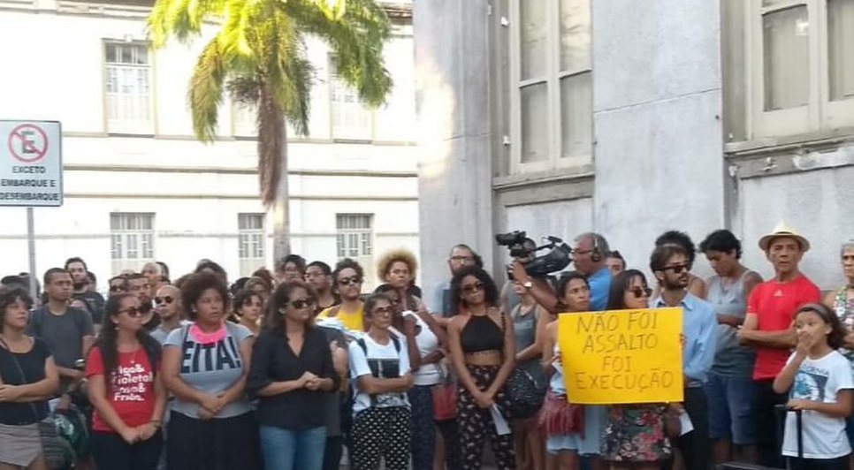 protesto marielle franco