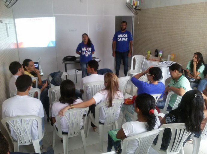 Anjos da Paz orientam técnicos do município de Belém