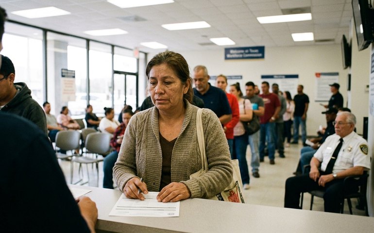 Pedidos de auxílio-desemprego nos EUA sobem para 214 mil na semana
