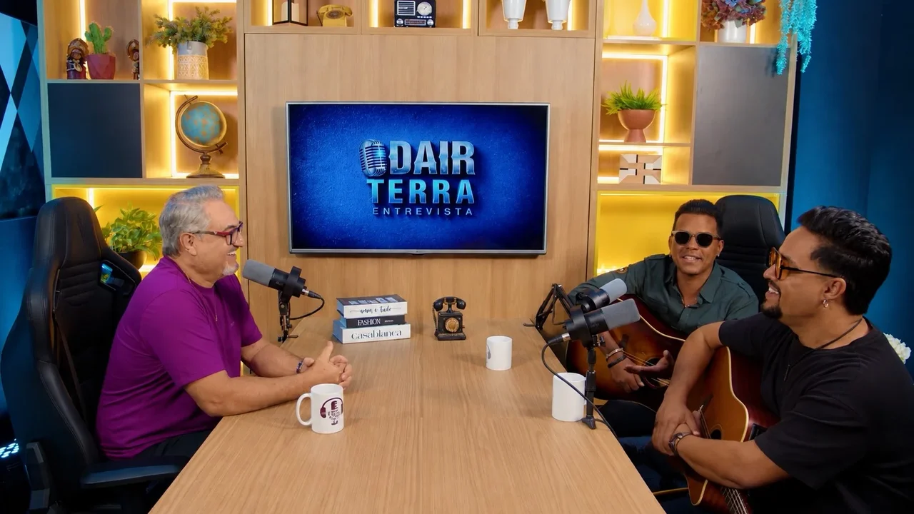 Kleo Dibah & Rafael marcam retorno aos palcos no Odair Terra Entrevista