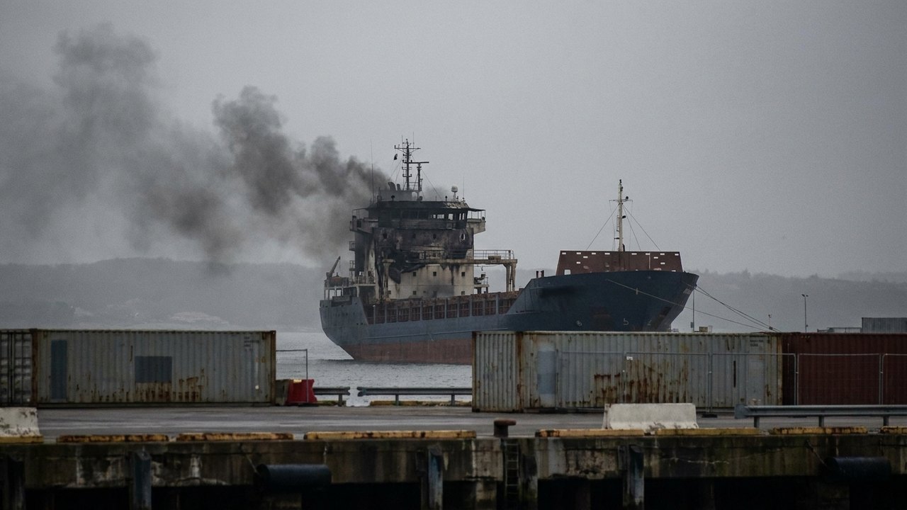 Rússia atinge navio que transportava suprimentos para forças ucranianas