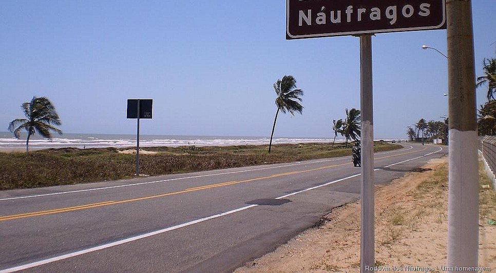 rodovia dos naufragos / Foto: Robson Bispo