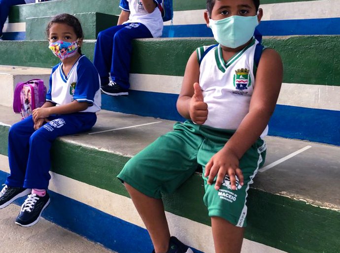 ‘Domingo com a Guarda’ anima final de semana de crianças carentes de Maceió