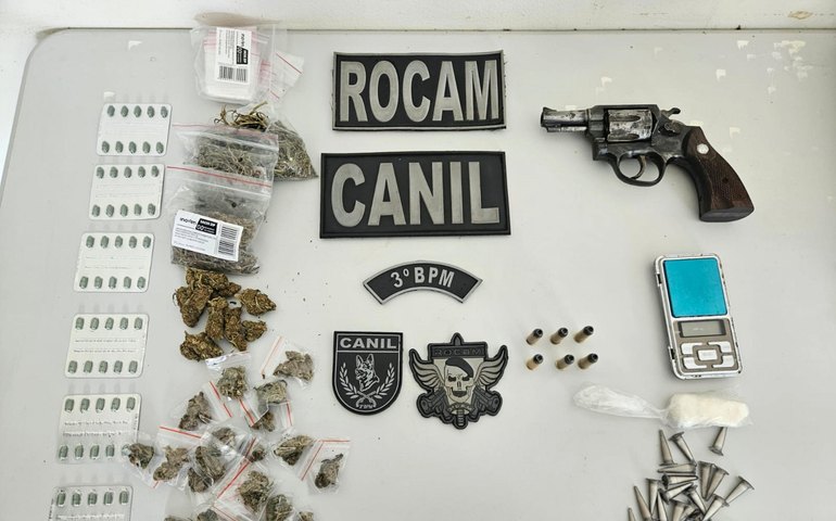 PM-AL intensifica ações e apreende drogas e armas em Arapiraca, Penedo e Delmiro Gouveia