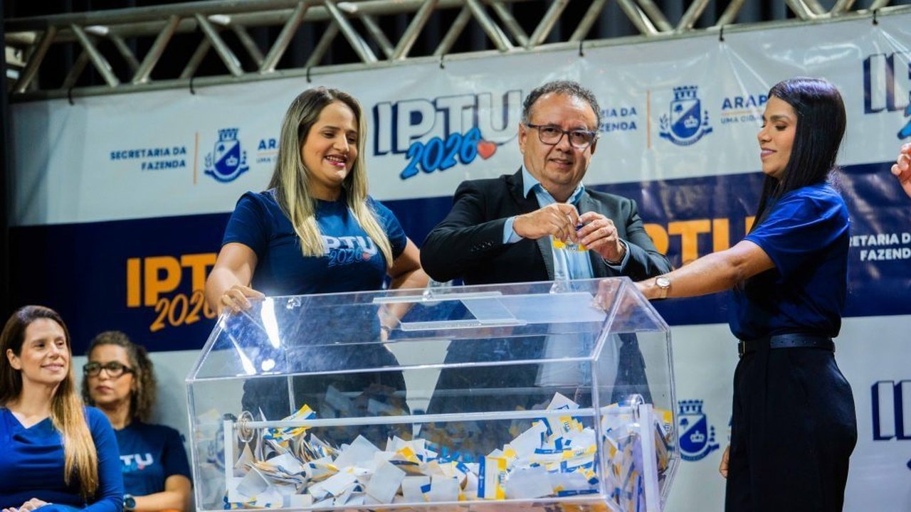 Segundo sorteio do IPTU Premiado acontece dia 14 com 12 prêmios em dinheiro