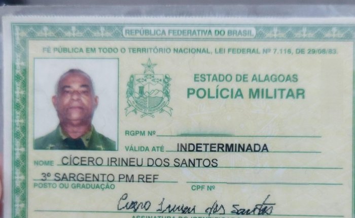Cícero Irineu dos Santos foi assassinado em suposta tentativa de assalto, em Maceió Cícero Irineu dos Santos foi assassinado em suposta tentativa de assalto, em Maceió