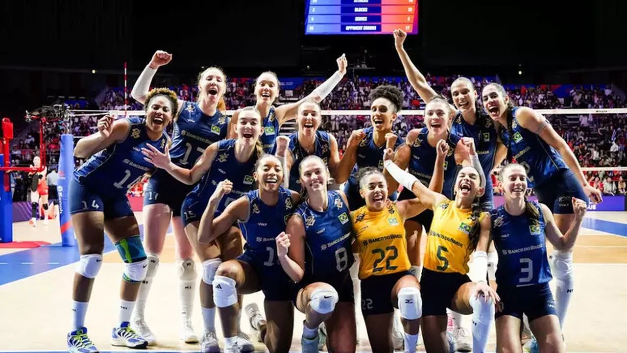 Brasil vence Japão e segue firme na briga pela fase final da VNL Feminina