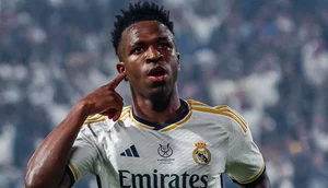 vinicius-junior-hat-trick-real-madrid-barcelona-e1705265604705 / Foto: Foto: Reprodução/Twitter Real Madrid