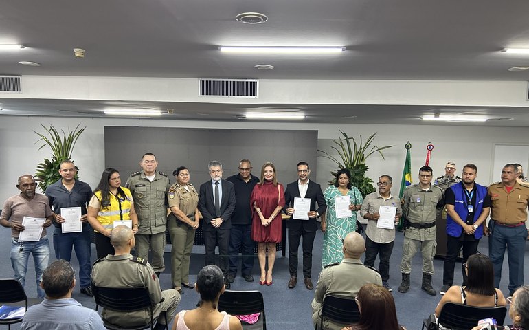 Segurança Pública empossa novos conselheiros de integração comunitária para o próximo biênio