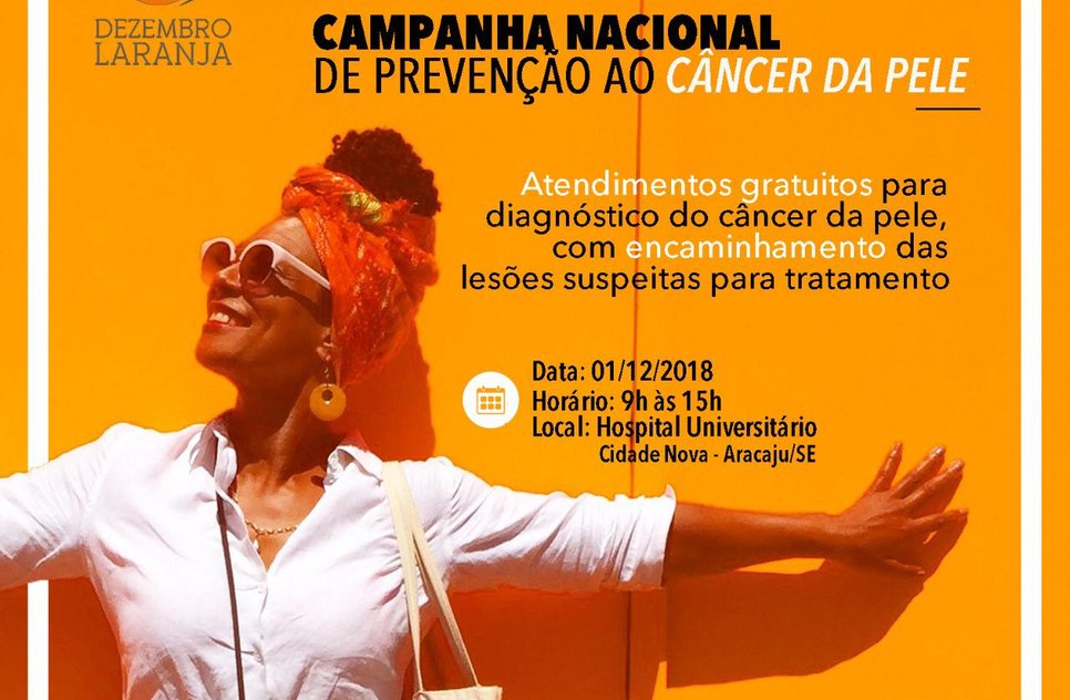 Dezembro Laranja / Foto: Dermatologia