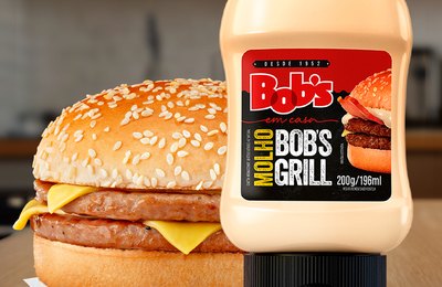 Bob's e Cepêra ampliam parceria com o lançamento do Molho Bob's Grill