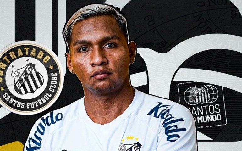 Santos anuncia o colombiano Alfredo Morelos como reforço para o seu ataque