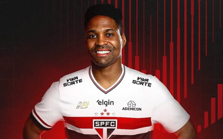 Wendell é oficializado no São Paulo: 'Feliz por estar aqui e espero retribuir dentro de campo'