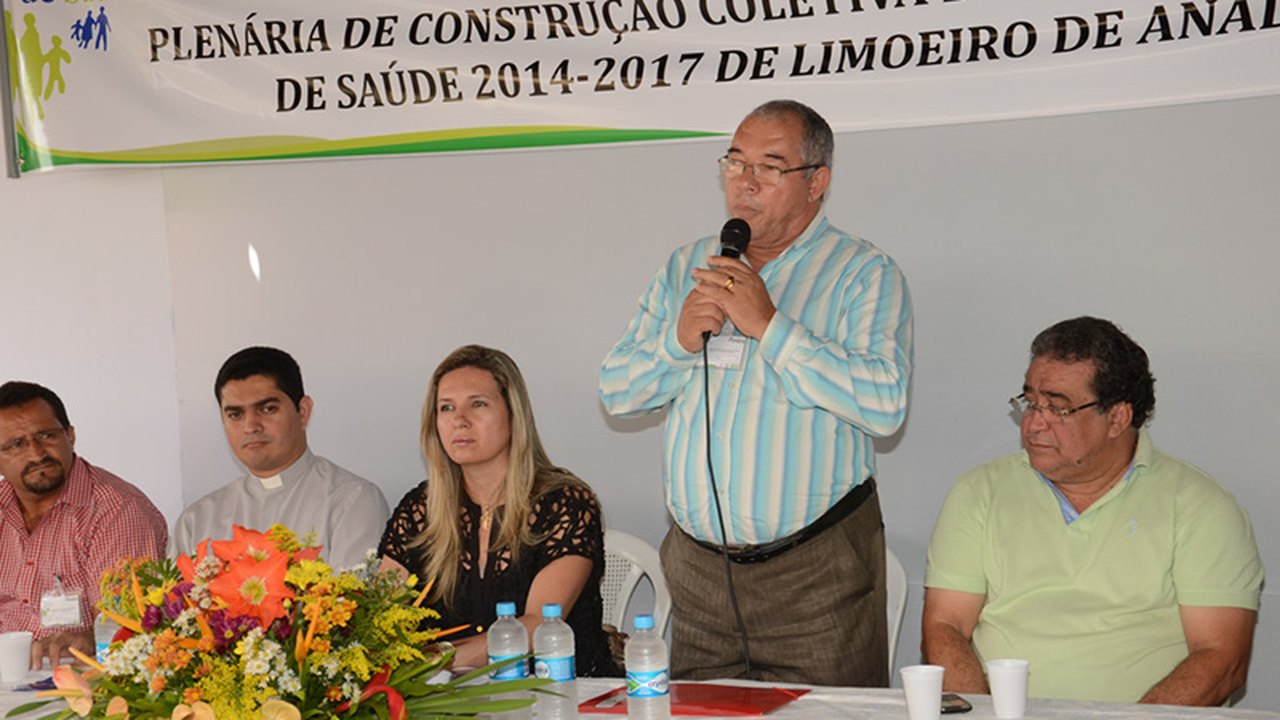 Limoeiro de Anadia discute propostas para elaboração do Plano Municipal de Saúde