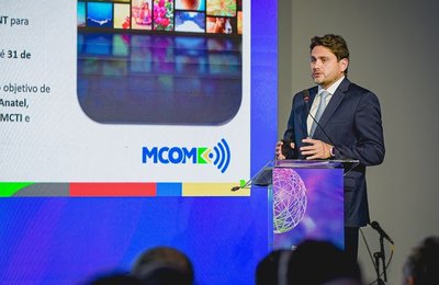 Juscelino Filho apresenta TV 3.0 no maior evento de Radiodifusão da América Latina