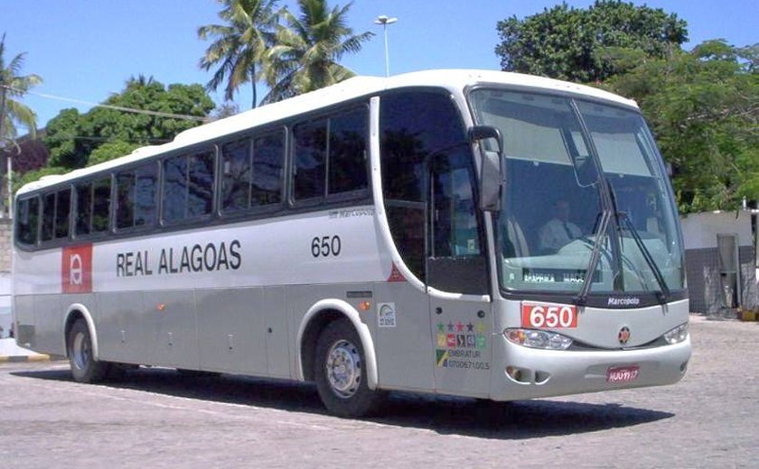 Passageiros de ônibus interestadual são assaltados em Rio Largo