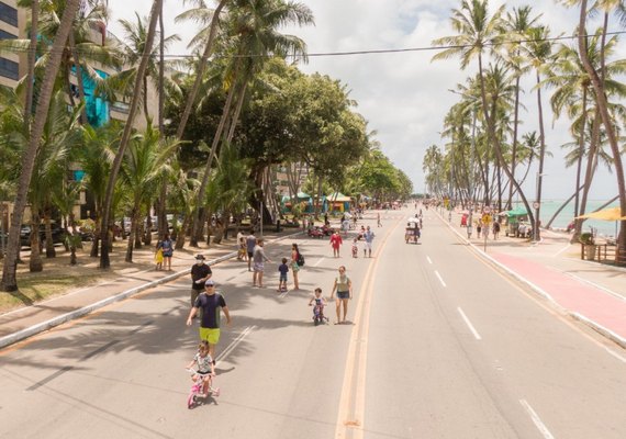 “Rua Aberta” da Ponta Verde não será liberada neste domingo (07)