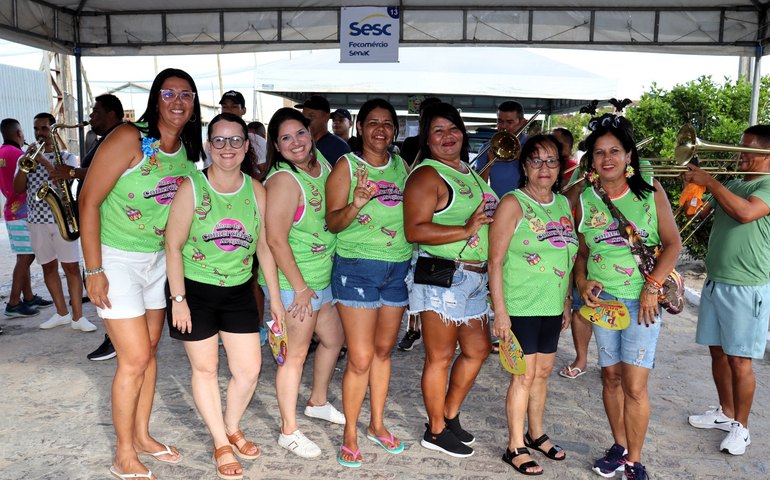 Bloco do Comerciário de Arapiraca estreia programação carnavalesca do Sesc Alagoas