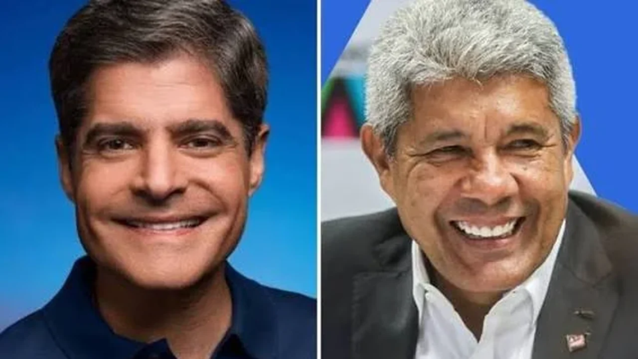 Pesquisa Atlas: ACM Neto tem 48,8% e Jerônimo Rodrigues soma 47,5% na Bahia