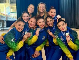 Brasil conquista prata e bronze na Copa do Mundo de ginástica rítmica em Tashkent
