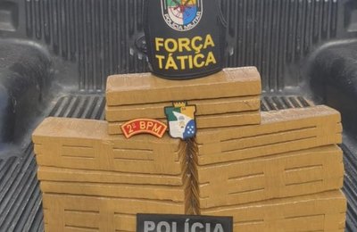 Operação entre PMs de Alagoas e Sergipe prende foragido e apreende 25 quilos de drogas