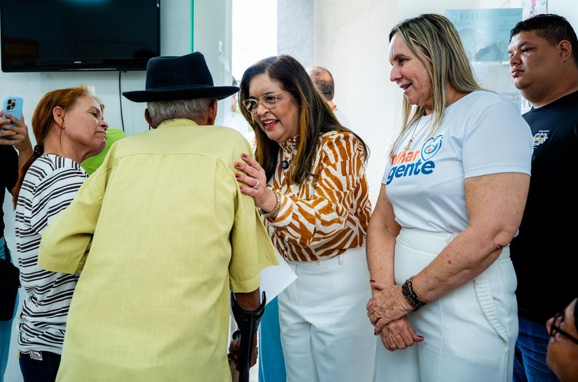 Senadora Doutora Eudócia acompanha triagem para 200 cirurgias de catarata em Flexeiras pelo programa Olhar da Gente