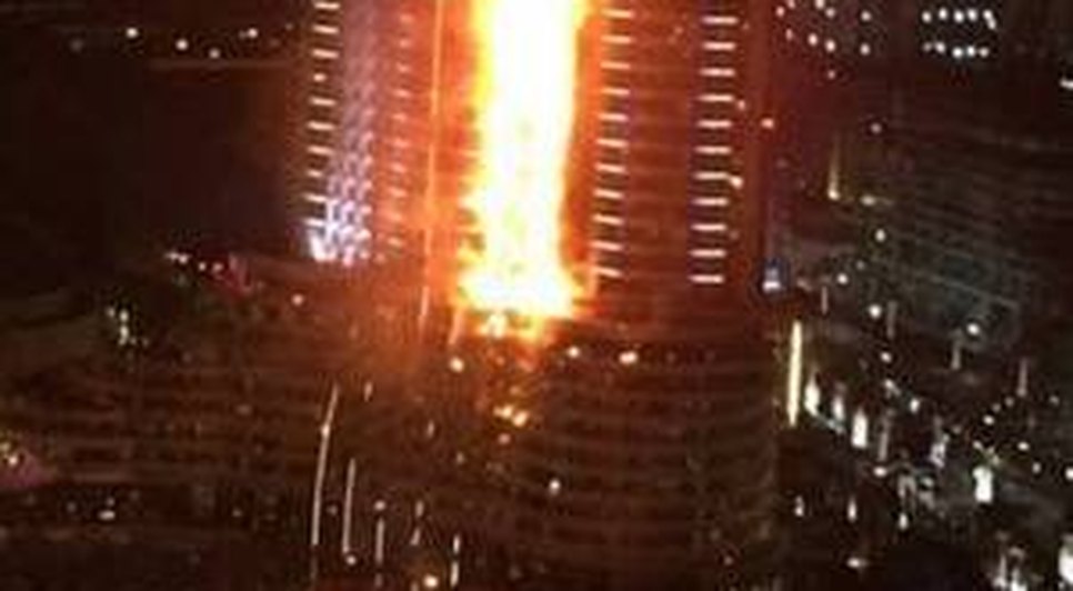 incendio dubai 