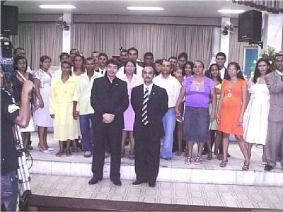 Casais de Rio Largo atendidos pelo projeto social