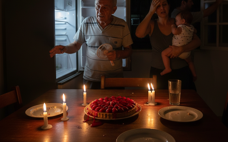 Falta de luz e água agrava desconforto durante onda de calor no Rio
