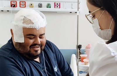 Romeiro alagoano encontra acolhimento e tratamento no Hospital Metropolitano após diagnóstico de tumor cerebral