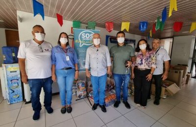 Campanha da AMA recebe donativos do Sincodiv para municípios afetados pelas chuvas 