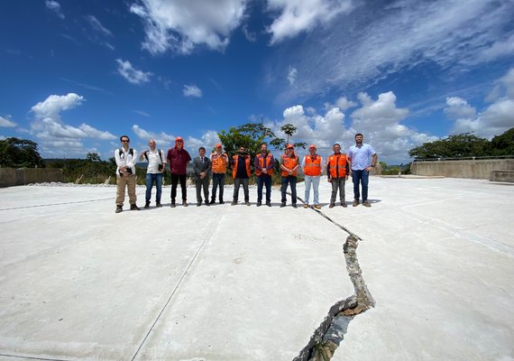 CPRM e Defesa Civil Nacional visitam áreas afetadas por rachaduras no Pilar