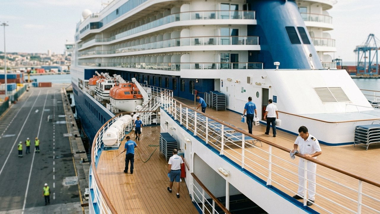 Navio de cruzeiro atingido por hantavírus retoma operações em junho após desinfecção