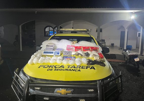 PM apreende mais de meia tonelada de drogas durante o primeiro semestre de 2024