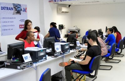 Serviços do Detran estão suspensos na Central Já! do Pátio Shopping
