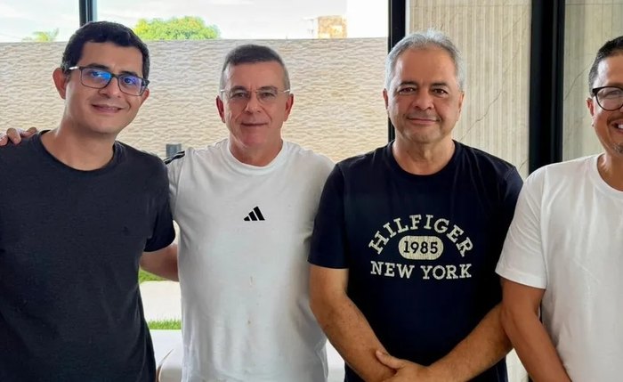 Naldo Freitas, Ronaldo Medeiros, Sílvio Câmelo e Charles Herbert