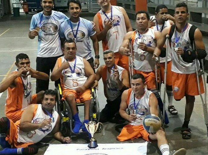Arapiraca conquista ouro na etapa Maceió do Campeonato Alagoano de Paravôlei