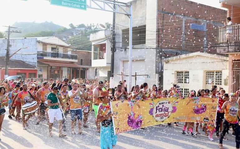 Bloco Folia Social leva frevo e alegria às ruas de Santana do Mundaú
