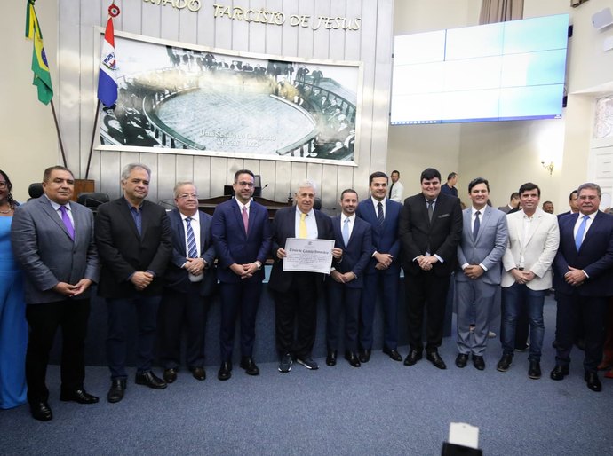 Empresário Jorge Rebelo é agraciado com o título de Cidadão Honorário de Alagoas