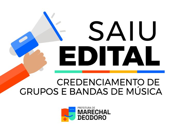 Prefeitura de Marechal lança edital de credenciamento para grupos e bandas de música; confira