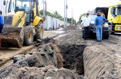 Infraestrutura amplia rede de drenagem no Distrito Industrial