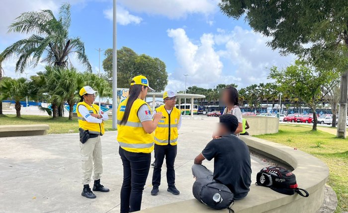 Ronda no Bairro acolhe casal em situação de vulnerabilidade no Benedito Bentes Ronda no Bairro acolhe casal em situação de vulnerabilidade no Benedito Bentes