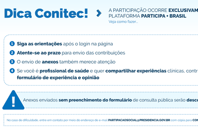  Conitec abre consulta pública sobre a incorporação de medicamento para o tratamento da obesidade no SUS  