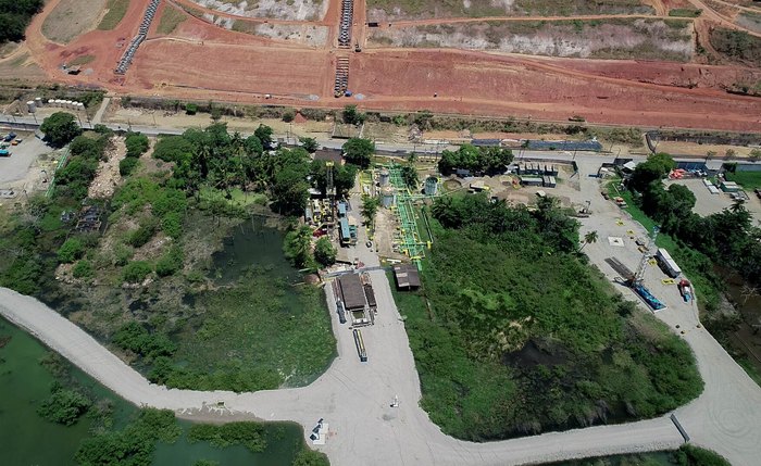 Mina 18, da Braskem, no bairro do Mutange