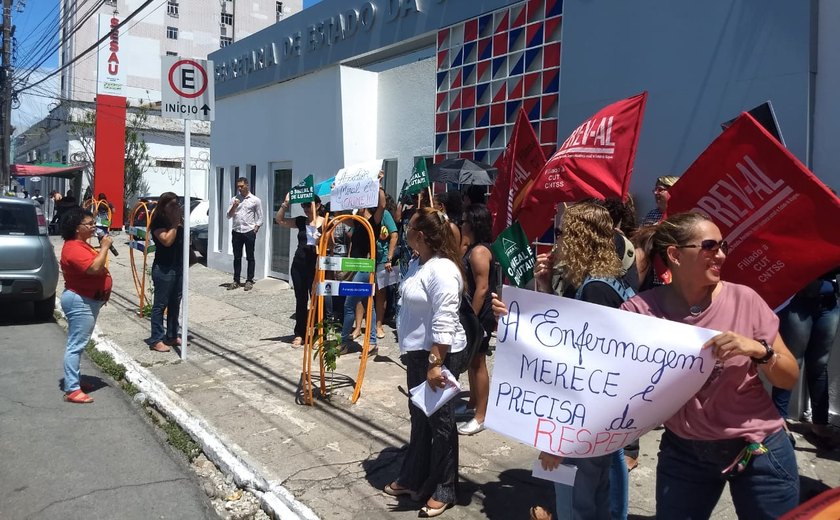 Enfermagem marca novo protesto em apoio a enfermeira afastada do HGE após denunciar assédio moral