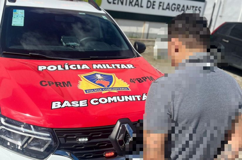 Após denúncia de perturbação, foragido da justiça por homicídio é preso no Clima Bom
